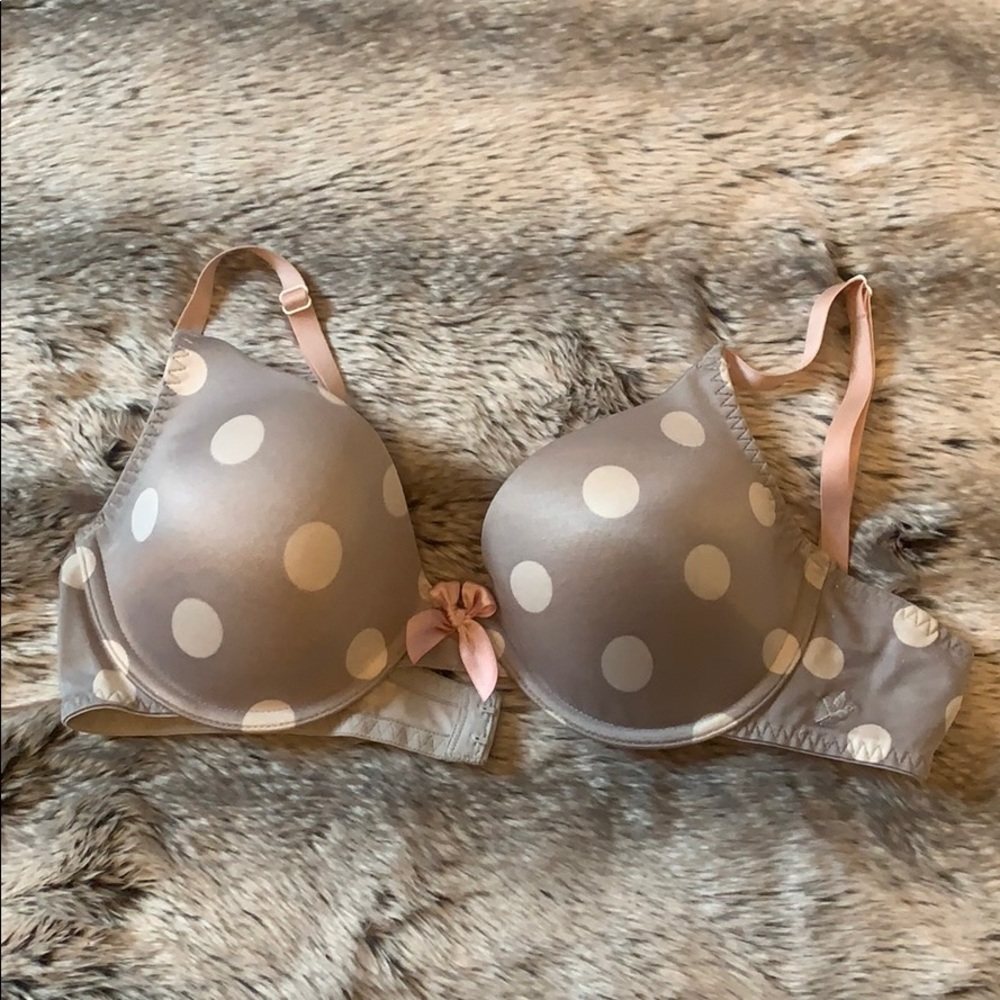 Polka dot bra